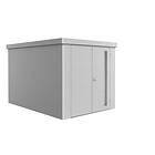 Biohort Trädgårdsskjul Neo 4B med Dubbeldörr Trägård skjul Dubbeldörr, metallic silver 81072
