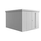 Biohort Trädgårdsskjul Neo 4C med Dubbeldörr Trägård skjul Dubbeldörr, metallic silver 82014