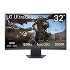 LG 32" 32GS60QX-B UltraGear WQHD Curved HDMI DP 2560x1440