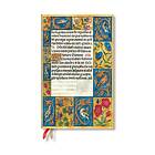 Spinola Hours (Ancient Illumination) Maxi 12-month Vertical Hardback Dayplanner 2025 (Elastic Band Closure)