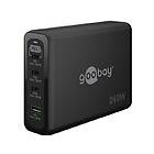 Goobay 65885 USB-C PD GaN Multi-Port Fast Charger 3x ports and 1x USB-A port