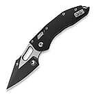 Microtech Stitch Fluted Black Aluminum MCTH169RL-1FL