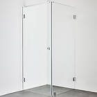 Hafa DUSCHHÖRN INFINITY Combi DÖRR/VÄGG 90X100 KROM 1451203