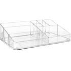 Clas Ohlson Makeup organizer, klar plast