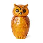 HKliving Ceramisk owl förvaringsburk Tangerine