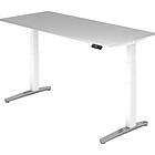 Optizen Bureau assis-debout électrique Frida Blanc Aluminium Longueur180 XBHM