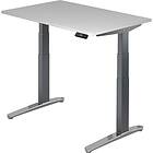 Optizen Bureau assis-debout électrique Frida Graphite Aluminium Longueur120 XBHM