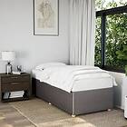 vidaXL Sängram taupe 80x200 cm tyg
