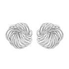 Snö Of Sweden Dakota Big Round Earring Plain Silver