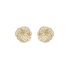 Snö Of Sweden Dakota Small Round Earring Plain Gold