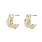 Snö Of Sweden Lauren Oval Earring Plain Gold