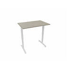 Actiburo bureau individuel réglable en hauteur électrique Talia Blanc 68 cm NIVO : D160x80/cpl