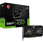 MSI GeForce RTX 4060 Ti Ventus 2X Black E1 OC HDMI 3xDP 8GB