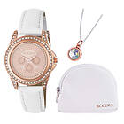 Tikkers Rose Gold barnklocka gåvoset ATK1018