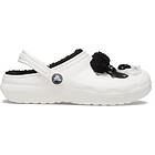 Crocs Classic Lined Panda Clogs (Junior)