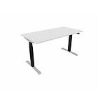 Maro Bureau droit individuel électrique Online E Blanc 62,5 cm OP-LITE : bd D180x80/cpl blanc/cpi pl mm/cco