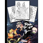 Demon Slayer Coloring Book demon slayer coloring book mitsuri