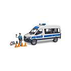 Bruder Mercedez-Benz Sprinter Police vehicle with police officer toy