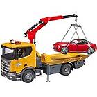 Bruder Scania Super 560R Tow Truck w LS Roadster