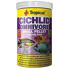 Tropical Cichlid Omnivore liten pellet, 1-pack (1 x 1l)