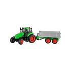 Kids Globe Tractor with Trailer Light & Sound 1:32
