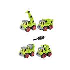 Toi-Toys Cars & Trucks Construction vehicles with screwdriver