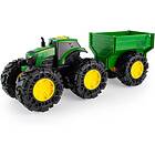 Tomy John Deere Lights & Sounds Tractor with Wagon