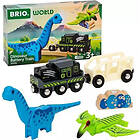 BRIO Batteridrivet tåg med dinosaurier 36096