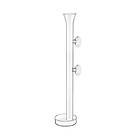 HS Aqua Glass Food Plate Tube 25 cm