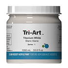 Tri-Art High Viscosity akrylfärg 1000ml Titanium White