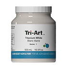 Tri-Art High Viscosity akrylfärg 500ml Titanium White