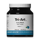 Tri-Art High Viscosity akrylfärg 500ml Ivory Black