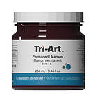 Tri-Art High Viscosity akrylfärg 250ml Permanent Maroon