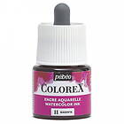 Pebeo Colorex Watercolor Ink 45ml Magenta – burk med akvarellbläck och pipett