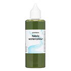 Panduro Hobby Fabric Watercolour 85ml – olivgrön textilfärg akvarell