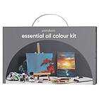 Panduro Hobby s kompletta kit för att börja måla med oljefärg – nu kan inget hin