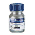 Schmincke Aqua Bronze, vattenlösligt metallicpulver 20ml, Silver 15 815