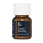 Kreatima Liquid Metallic 30ml, vattenlöslig metallicfärg – Antique gold