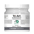 Tri-Art Dry Medium Ground Matte 250ml, medium som torkar till torr sträv yta