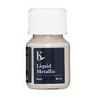 Kreatima Liquid Metallic 30ml, vattenlöslig metallicfärg – Pearl