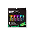 Liquitex Akrylmarkör Wide Vibrant 6st