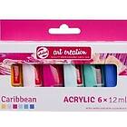 Talens Art Creation Acrylic colour set Caribbean 6 x