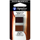 Daler-Rowney Aquafine akvarell 1/2-kopp Duo Vandyke Brown Hue 264 & Raw Umber 247