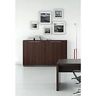 Ergo Design Armoire de bureau moderne coloris wengé Leonard Wengé X311_0034_0154