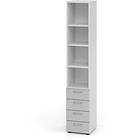 Optizen Armoire contemporaine avec tiroirs Ezra Hauteur215,6 V92/V93/V96