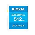 Kioxia EXCERIA G2 SD 100MB/s 512GB