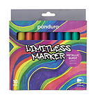 Marker Limitless Metallic Burst Set 10 – akrylpennor med metallicfärg