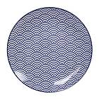 Tokyo Design Studio Nippon Blue Tallrik 25,7 cm, Wave