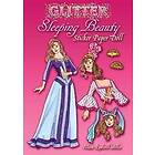 Glitter Sleeping Beauty Sticker Paper Doll