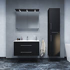 Arredo Tvättställsskåp Spirit Svart 316702